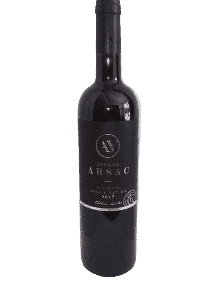 Vin rouge bio Domaine Arsac Sud Ardèche